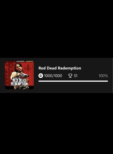 Red dead redemption 100 - red, 100%